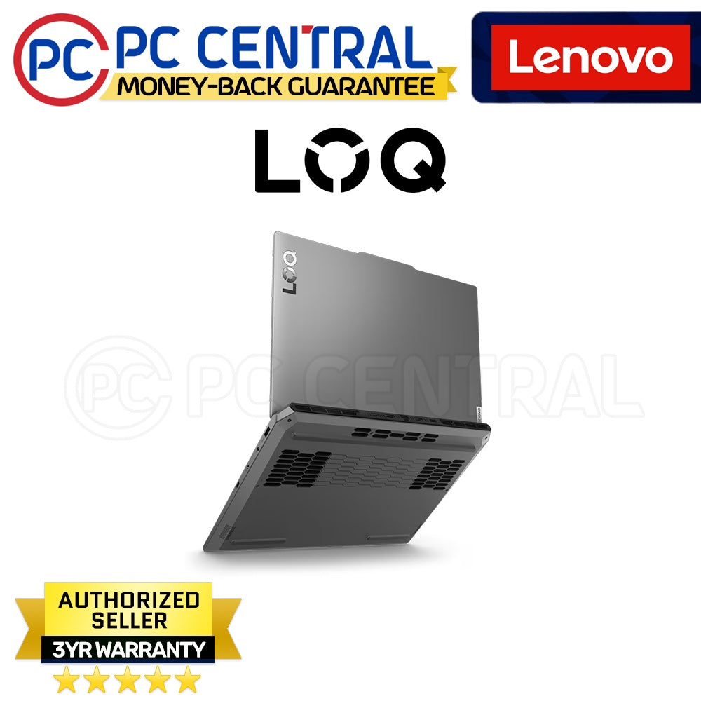Lenovo LOQ 83DV016RPH Gaming Laptop | Intel core i5-13450HX | NVIDIA RTX 4050 6GB | 15.6" FHD 144Hz, | 8GB DDR5 RAM | 512GB SSD | WIN 11 (PC CENTRAL)