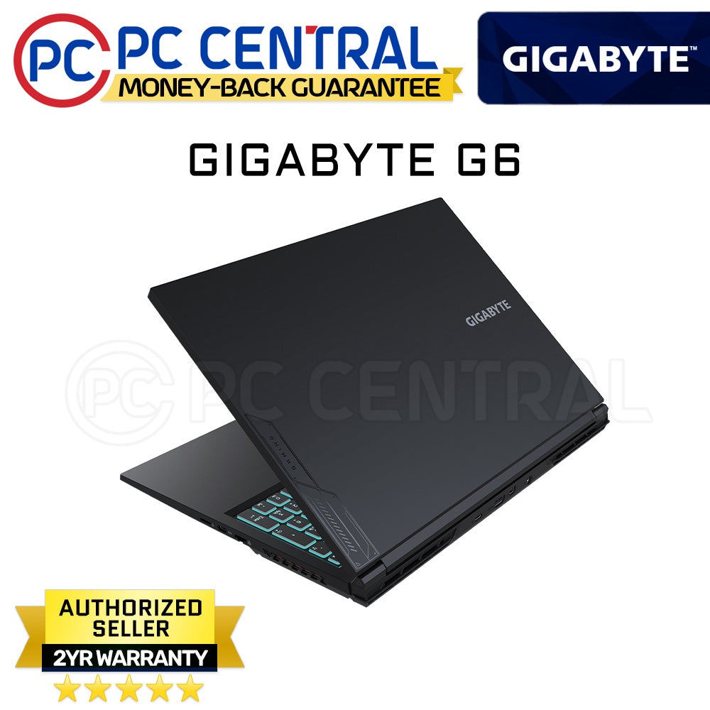 GIGABYTE GAMING A16-CMHI2PH893SH | 16″ 1920×1200 165Hz | i7-13620H | 16GB DDR5 RAM | 512GB SSD | RTX 4050 6GB | WINDOWS 11 HOME | PC CENTRAL