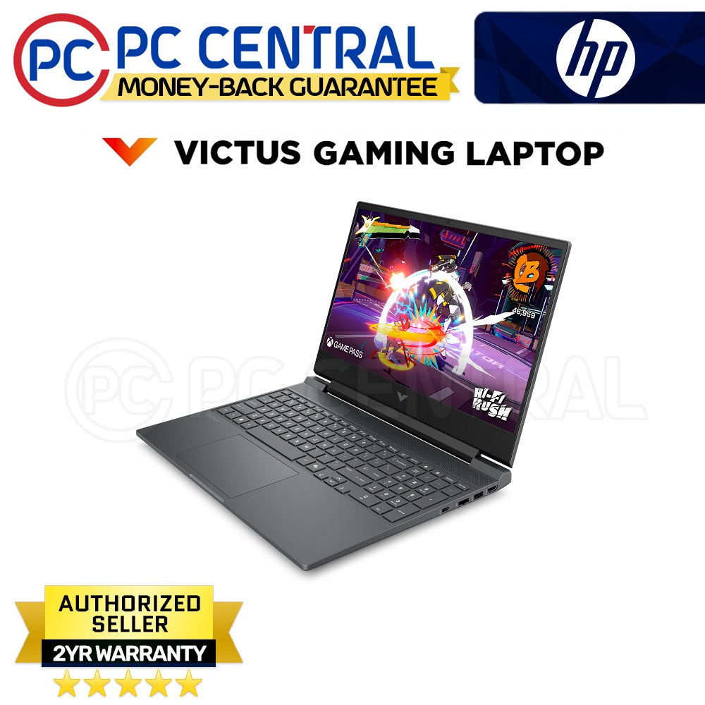 HP Victus 15-FB3133AX Gaming Laptop (Mica Silver) | 15.6" FHD (1920x1080) 144Hz IPS | Ryzen 7 7445HS | 16GB RAM | 512GB SSD | RTX 4050 | Windows 11 Home | PC Central