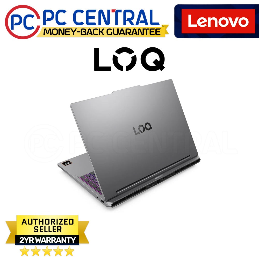 Lenovo LOQ 83TN0016PH 15.3" 165Hz | AMD Ryzen 7 250 |16GB RAM | RTX 5050 8GB | 512GB SSD | Win 11 Home | PC Central