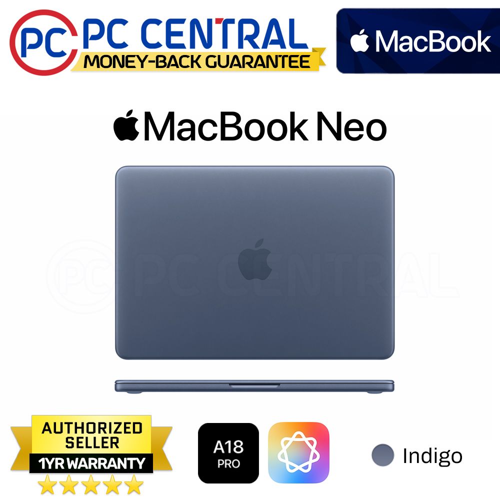 Apple MacBook Neo | Apple A18 Pro Chip | 13" Retina IPS Display | 8GB  Unified Memory |Touch ID | PC Central