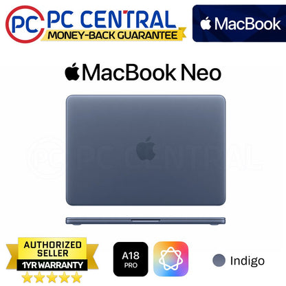Apple MacBook Neo | Apple A18 Pro Chip | 13" Retina IPS Display | 8GB  Unified Memory |Touch ID | PC Central