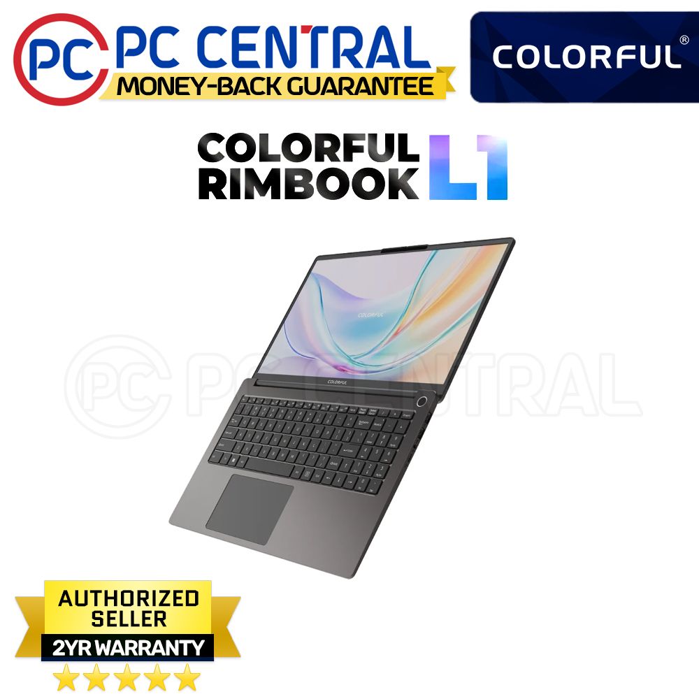 COLORFUL Rimbook L1 | 15.6" | Core i5-13420h | 16GB RAM | 512GB SSD | Intel UHD | WIN 11 Home | PC CENTRAL