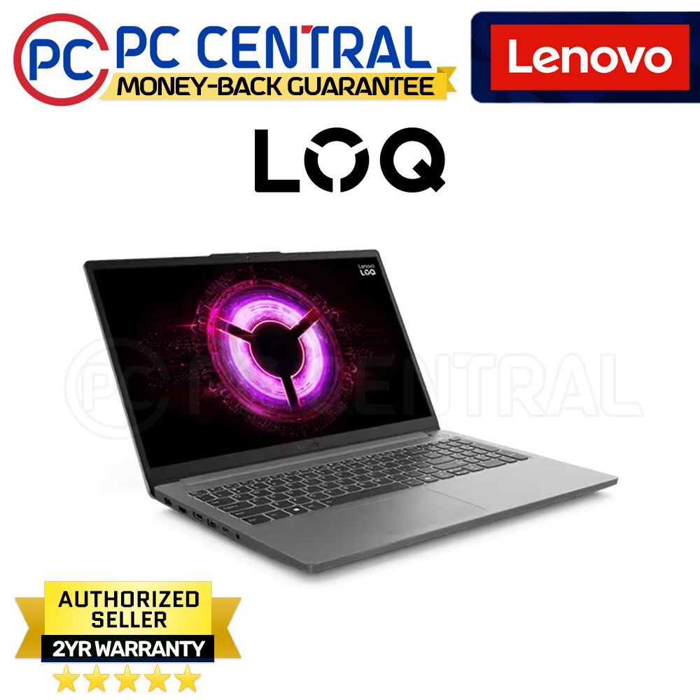 Lenovo LOQ 15ARP10E 83S0000YPH | 15.6" FHD |  Ryzen 7 7735HS | 16GB DDR5 RAM | 512GB SSD | RTX 4050 6GB | WIN 11 HOME | PC Central