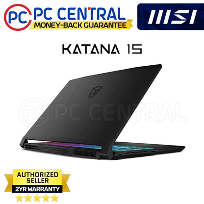 MSI KATANA 15 HX B14WGK- 251PH | 15.6"QHD 165Hz | Intel i7-14650HX | 16GB DDR5 RAM | 1TB SSD | RTX 5070 8GB | WIN 11 HOME | PC CENTRAL