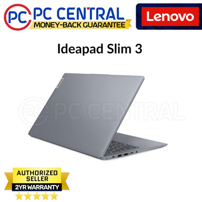 Lenovo IdeaPad sLIM 3 15AMN8 82XQ00T0PH | 15.6" | AMD Ryzen 5 7520U | 16GB DDR5 RAM | 512GB SSD | AMD Graphics | Win 11 Home | PC Central