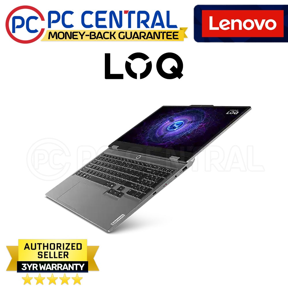 Lenovo LOQ 15ARP9 83JC00GEPH | 15.6" FHD |  Ryzen 7 7435HS | 12GB DDR5 RAM | 512GB SSD | RTX 4050 6GB | WIN 11 HOME | PC Central