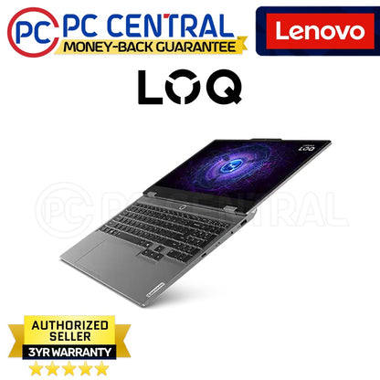 Lenovo LOQ 83DV016RPH Gaming Laptop | Intel core i5-13450HX | NVIDIA RTX 4050 6GB | 15.6" FHD 144Hz, | 8GB DDR5 RAM | 512GB SSD | WIN 11 (PC CENTRAL)