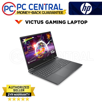 HP Victus 15-FB3133AX Gaming Laptop (Mica Silver) | 15.6" FHD (1920x1080) 144Hz IPS | Ryzen 7 7445HS | 16GB RAM | 512GB SSD | RTX 4050 | Windows 11 Home | PC Central