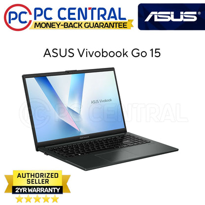 ASUS VIVOBOOK GO 15 E1504FA-BQ2324W | RYZEN 3 7320U | 15.6" FHD | 8GB | 512GB SSD | WIN 11 HOME | PC CENTRAL