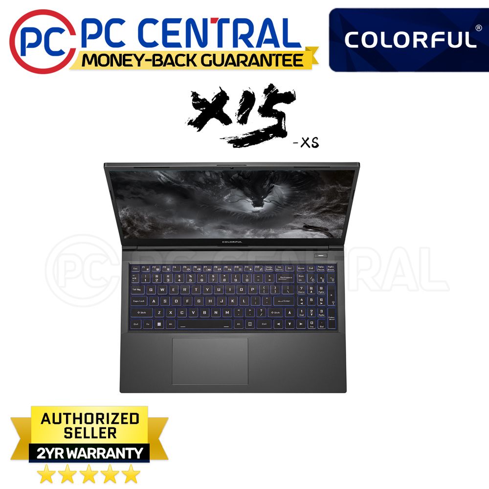 Colorful X15 XS 22 Laptop Intel Core i5-12450H 15.6" 1920x1080 144Hz 512GB SSD 16GB DDR4 RAM NVIDIA RTX 3050 4GB Windows 11 Home