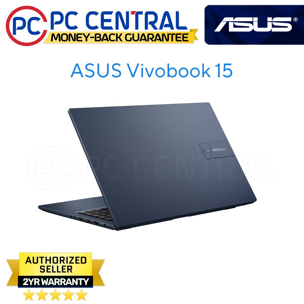 ASUS VIVOBOOK 15 X1504VA-BQ4301WSM | INTEL CORE 3 100U | 8GB DDR5 RAM | 512GB SSD | UHD GRAPHICS | PC CENTRAL