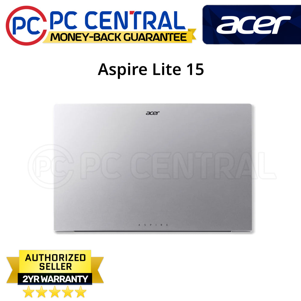 Acer Aspire Lite 15 AL15-42P-R6VC OPI (Light Silver) |15.6" FHD |AMD R5 7430U |8GB DDR4 | 512GB SSD | Radeon Graphics|Win11 Home | PC Central