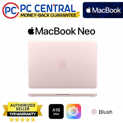 Apple MacBook Neo | Apple A18 Pro Chip | 13" Retina IPS Display | 8GB  Unified Memory |Touch ID | PC Central