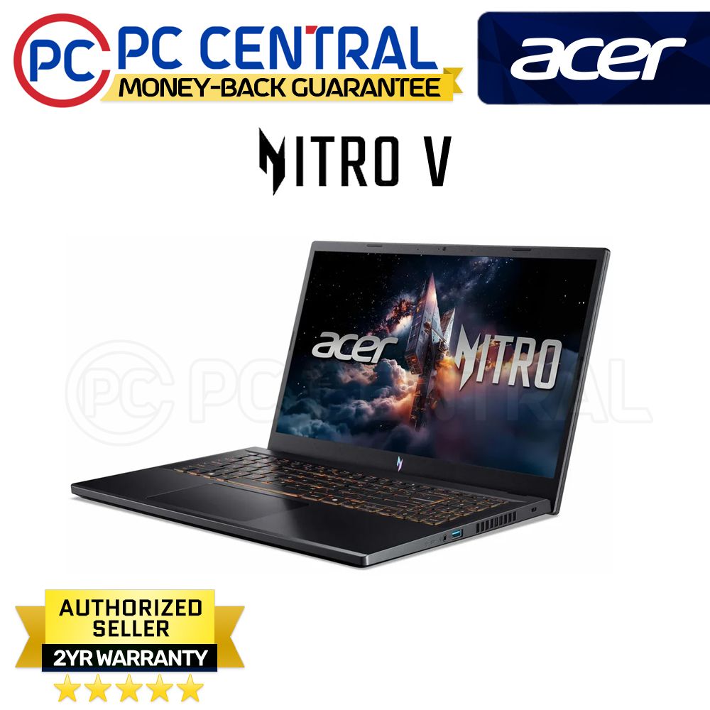 Acer Nitro V 15 ANV15-42-R2AUH | 15.6in FHD IPS 165Hz | Ryzen 5 7640HS | 16GB DDR5 | 512GB SSD | GeForce RTX 4050 6GB | Win11