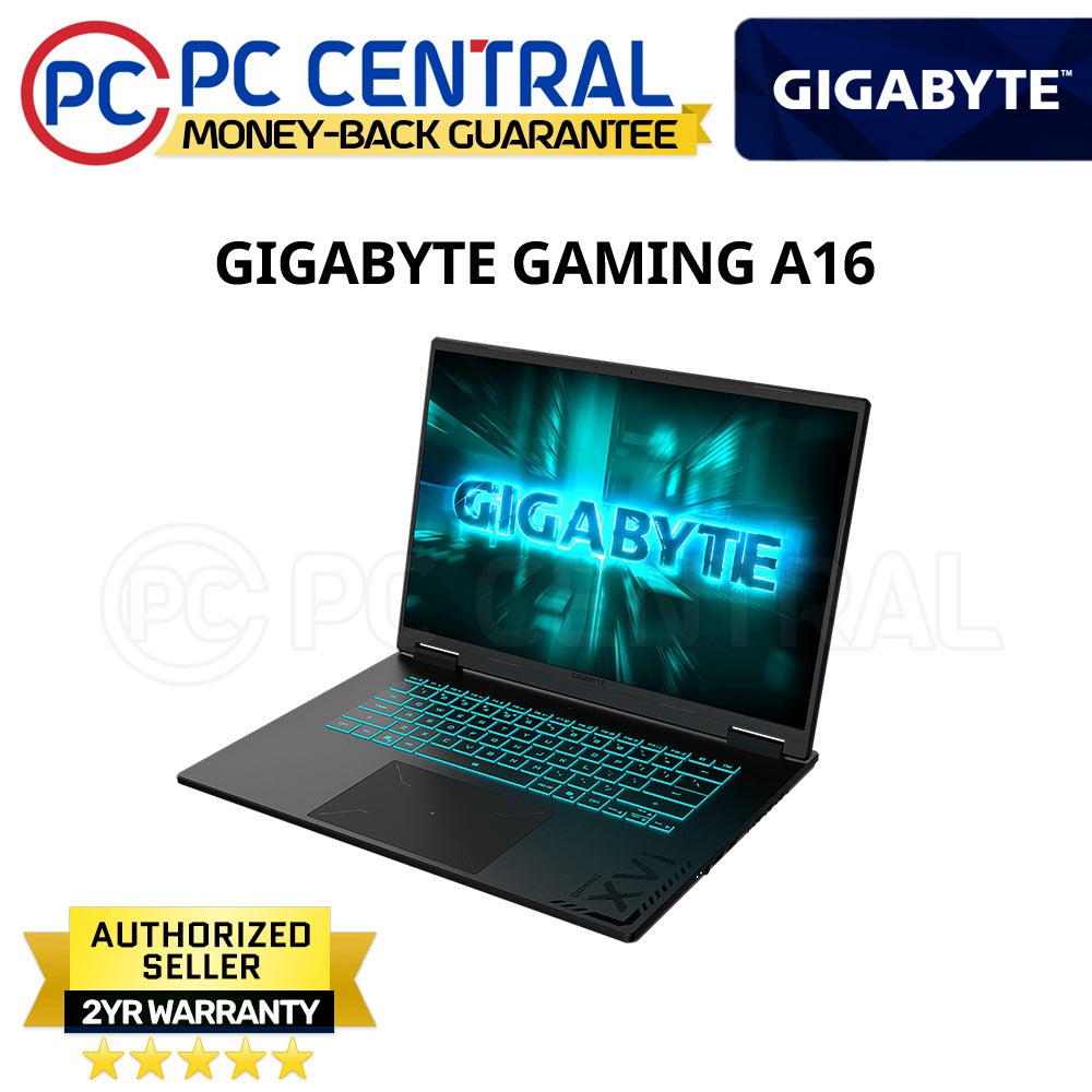 GIGABYTE GAMING A16-CMHI2PH893SH | 16″ 1920×1200 165Hz | i7-13620H