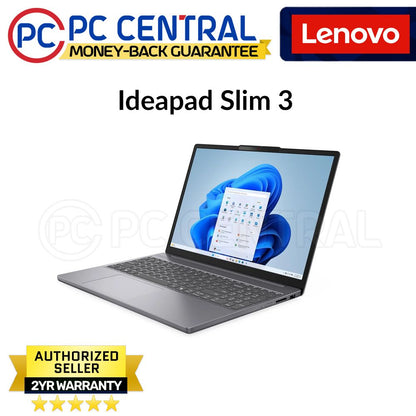 Lenovo Ideapad Slim 3 15IRH10  (83K100H5PH) | Intel Core i5-13420H | 15.6" 1920x1080 | 16GB DDR5 RAM | 512GB NVMe SSD | Win 11 (PC CENTRAL)