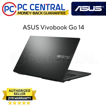 Asus Vivobook GO 14 E1404FA-NK611WSM | 14" FHD | Ryzen 5-7520U | 16GB LPDDR5 | 512GB SSD | WIN 11 HOME | PC CENTRAL