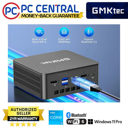 GMKtec NUCBOC G3 Pro Mini PC Intel Core i3-10110U 16GB DDR4 RAM 512GB SSD Intel UHD Graphics Windows 11 Pro | PC Central