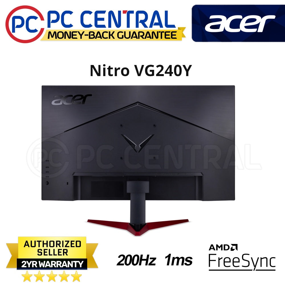 Acer Nitro VG0 VG240Y X1 24" IPS Full HD Gaming Monitor 200Hz I 99% sRGB  (PC CENTRAL)